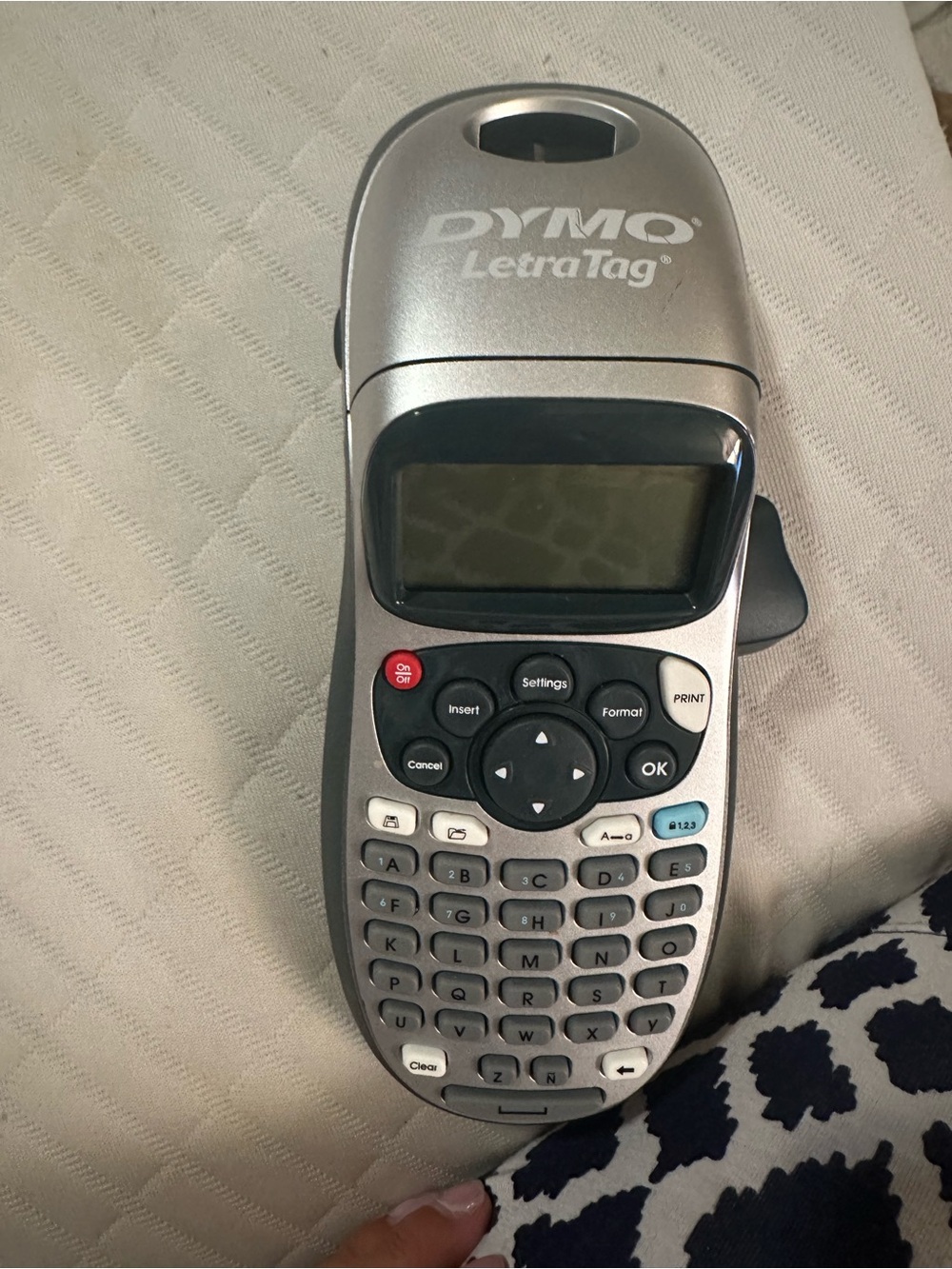 Dymo LetraTag Portable Label Maker - Silver